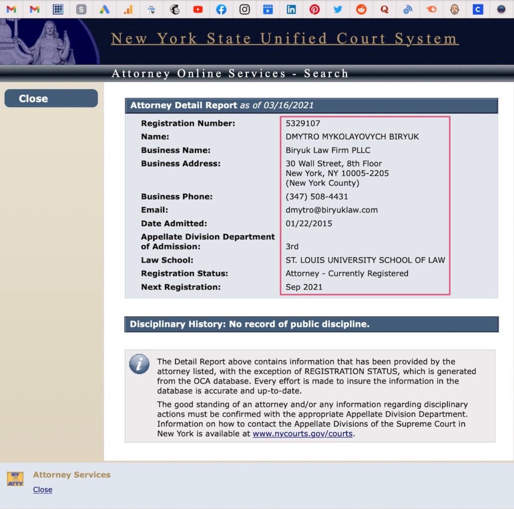 Image showing how to check US attorney license 5