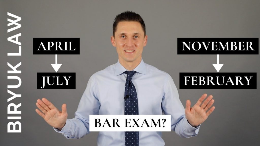 Dmytro Biryuk telling what you need to know before US bar exam application