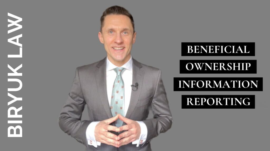 Beneficial ownership information (BOI) reporting